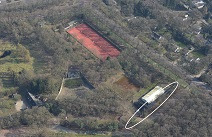 locatie entree met muur